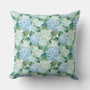 Hydrangea Flowers Pillow