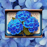 Hydrangea Flowers, Postcrossing Postcard