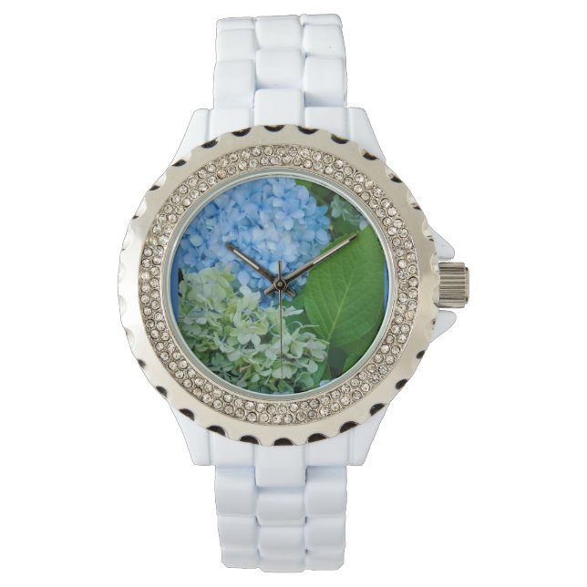 Hydrangea Flowers Watch (Front)