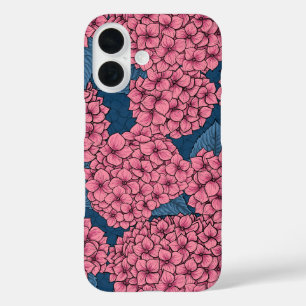 Hydrangea garden iPhone 16 case