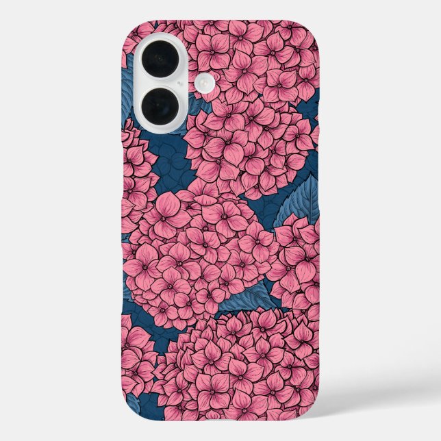 Hydrangea garden Case-Mate iPhone case (Back)