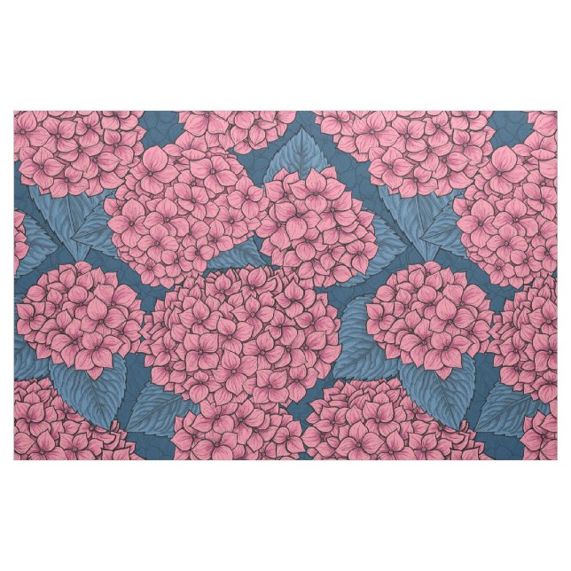 Hydrangea garden fabric (Fat Quarter)