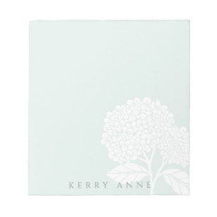 Hydrangea Garden Notepad