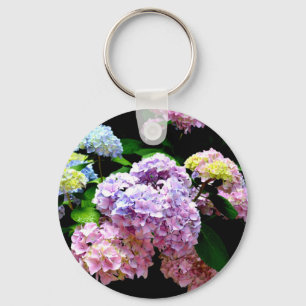 Hydrangea Gardens Key Ring