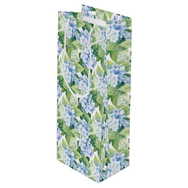 Hydrangea Gift Bag (Front Angled)