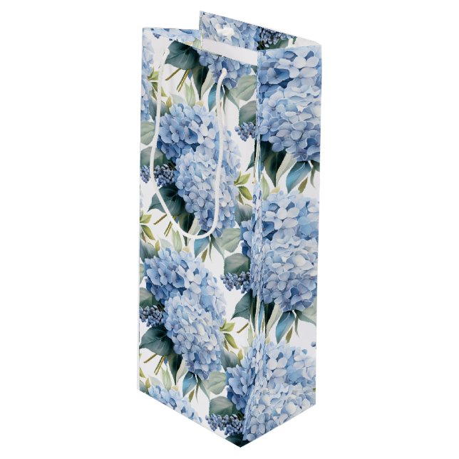 Hydrangea Gift Bag (Front Angled)