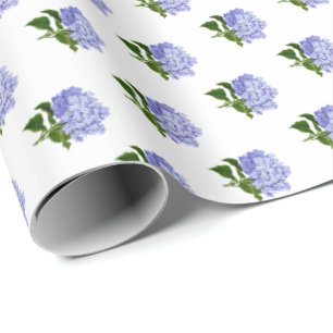 Hydrangea Gift Wrap Wrapping Paper