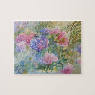 Hydrangea Haze Jigsaw Puzzle
