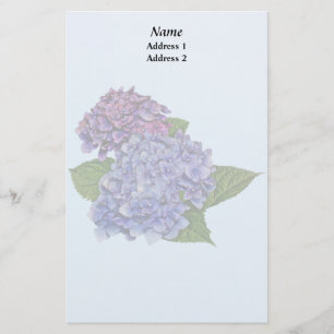 Hydrangea in Shades of Purple Wedding Products Stationery
