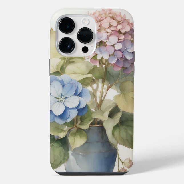 Hydrangea iPhone Case (Back)