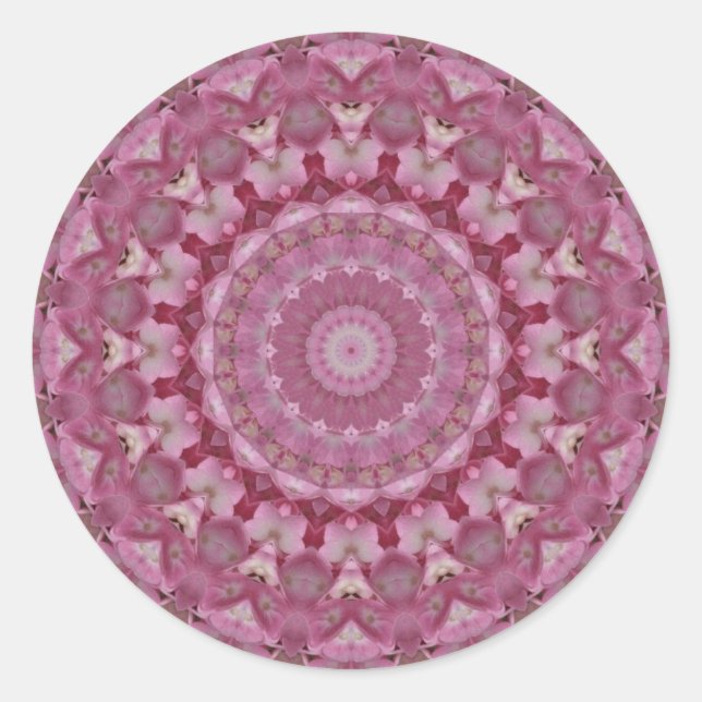 hydrangea kaleidoscope envelope seals (Front)