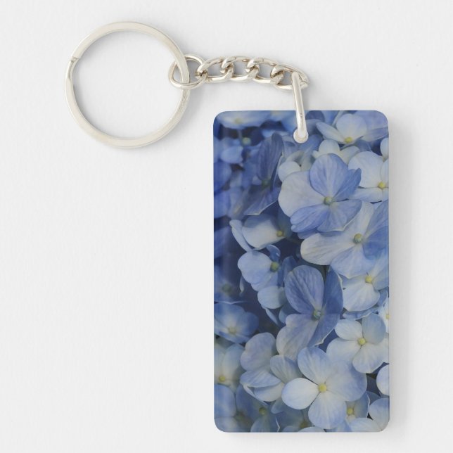 Hydrangea Key Ring (Front)