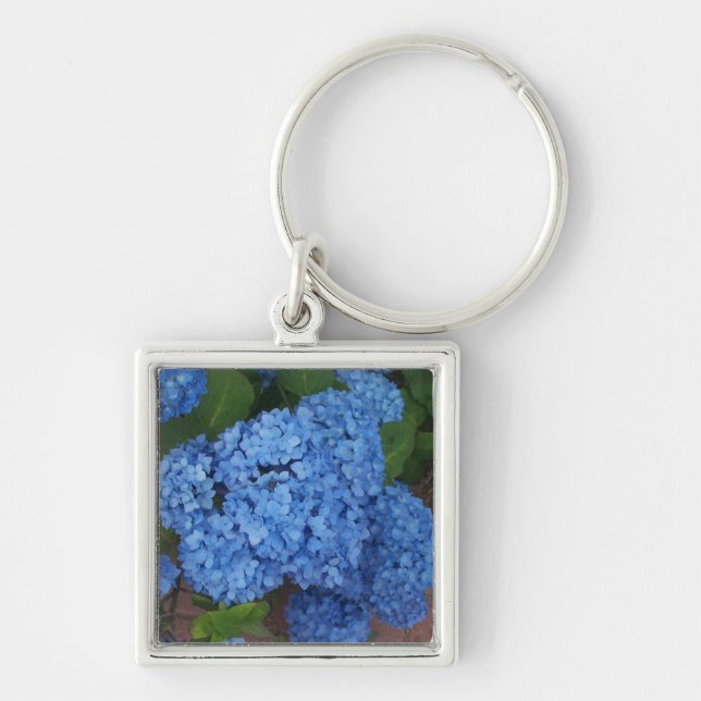 Hydrangea Key Ring (Front)