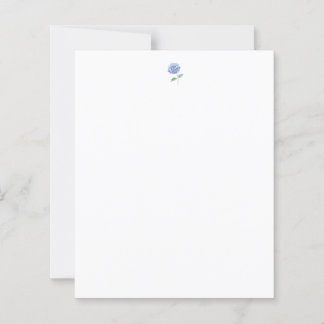 Hydrangea Letterhead