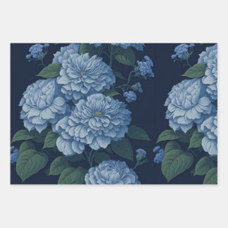 Hydrangea Luxury Flower Pattern Paper