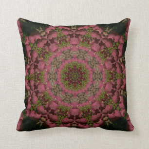 Hydrangea Mandala Mauve Cushion