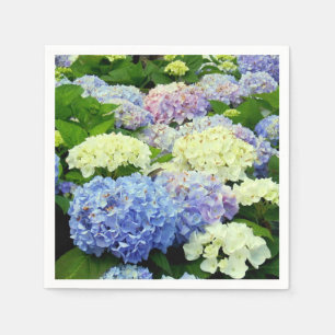 Hydrangea Mix-Paper Party Napkins