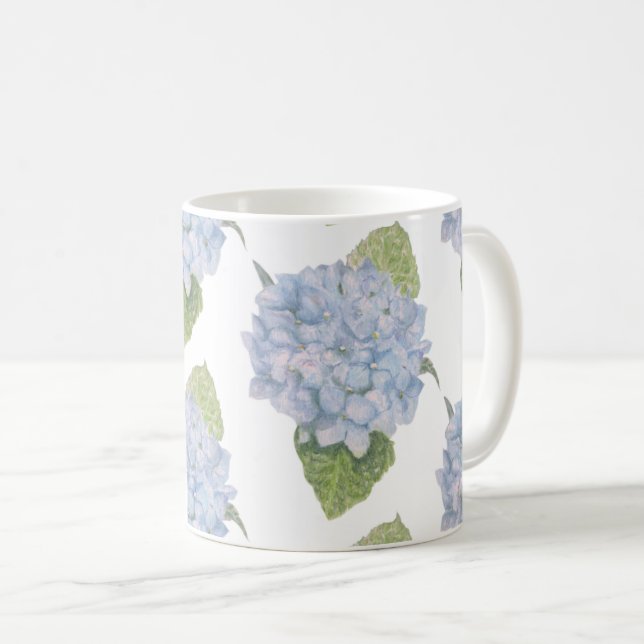 Hydrangea Mug (Front Right)