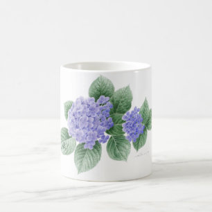 Hydrangea mug by Ho Mang Hang