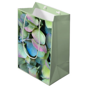 HYDRANGEA  Multi-colour petals --- Medium Gift Bag
