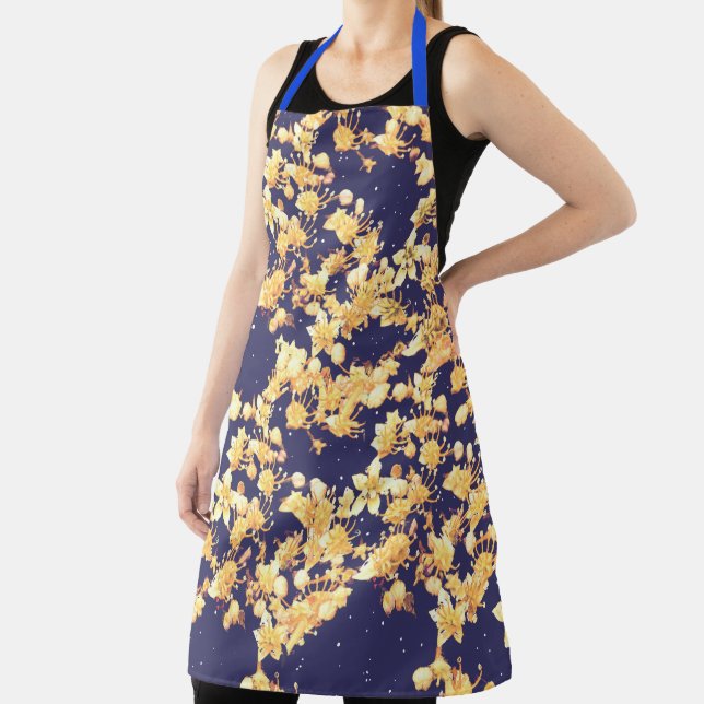 Hydrangea Night and Gold Apron (Insitu)