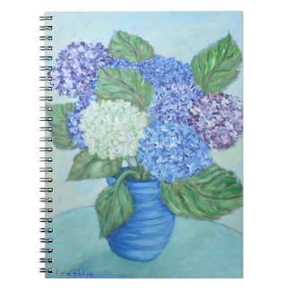 Hydrangea Notebook