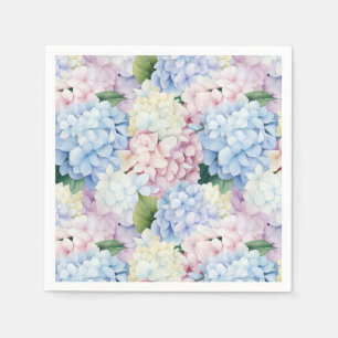 Hydrangea Paper Napkins