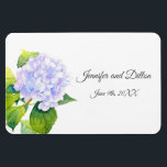 Hydrangea Rectangular  Magnet<br><div class="desc">Printed from original hand painted watercolor hydrangea.</div>