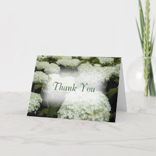 Hydrangea Thank You Card