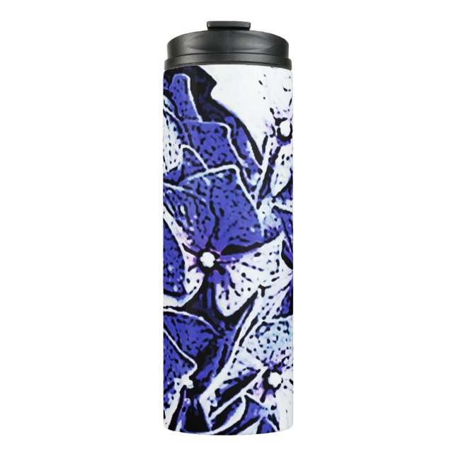 Hydrangea Thermal Tumbler (Front)