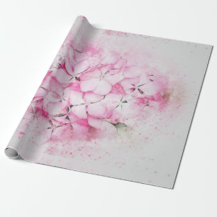 Hydrangea  wrapping paper