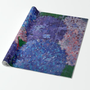 Hydrangea Wrapping Paper - Unique Design