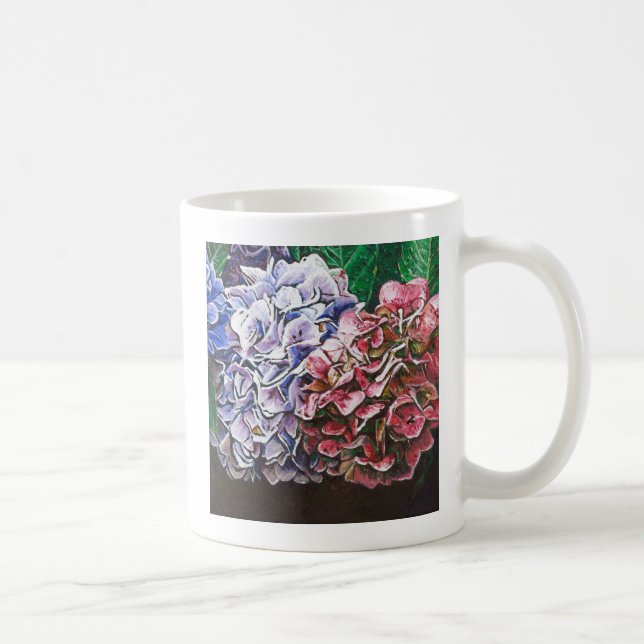 Hydrangeas 2010 coffee mug (Right)