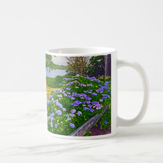 Hydrangeas at Orleans Coffee Mug (Right)