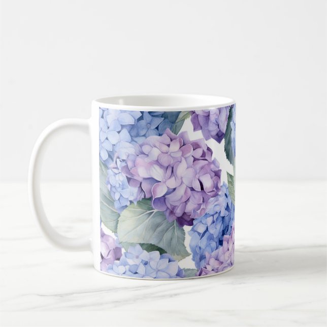 Hydrangeas  coffee mug (Left)