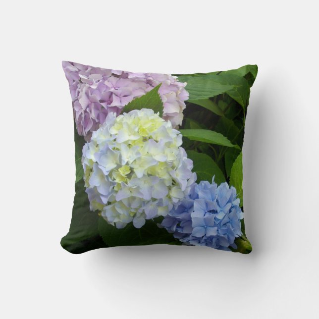 Hydrangeas Cushion (Front)