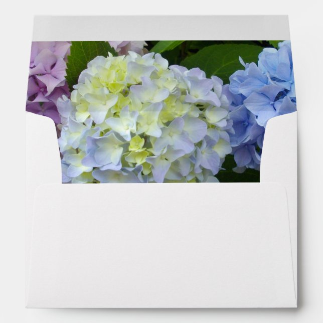 Hydrangeas Envelope (Back (Bottom))