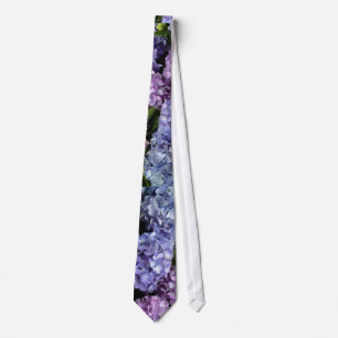 Hydrangeas for Him the dressy gardner Tie
