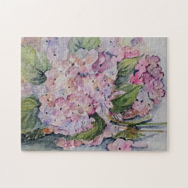 Hydrangeas Jigsaw Puzzle (Horizontal)