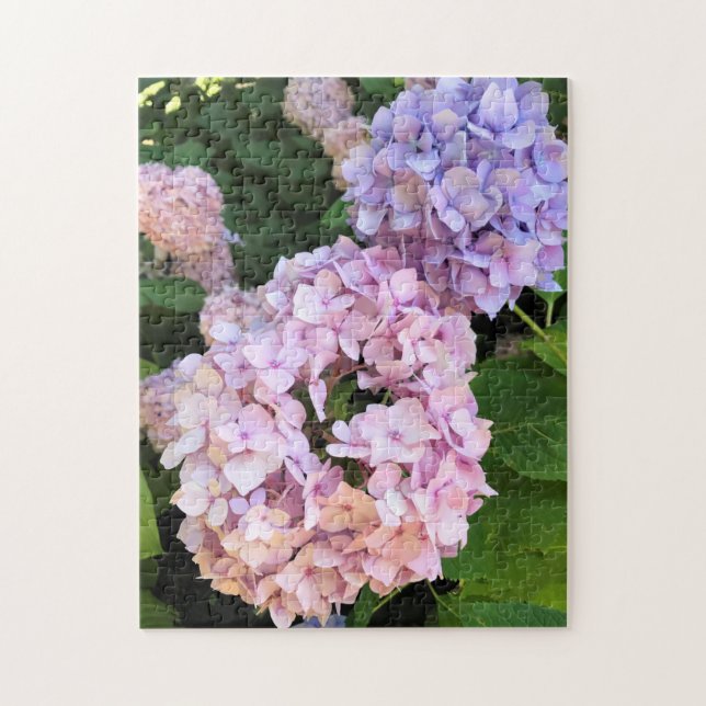 Hydrangeas Jigsaw Puzzle (Vertical)