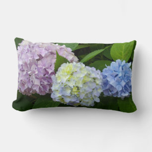 Hydrangeas Lumbar Cushion