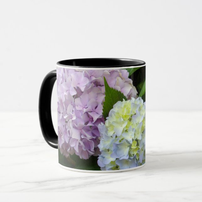 Hydrangeas Mug (Front Left)
