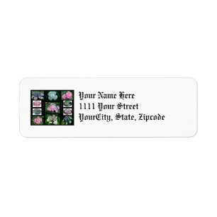 Hydrangeas on Parade Return Address Label