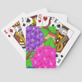 Hydrangeas Playing Cards