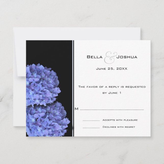 Hydrangeas RSVP (Front)