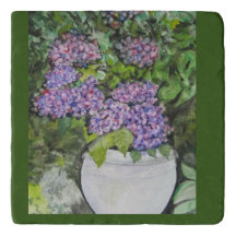 Hydrangeas Trivet