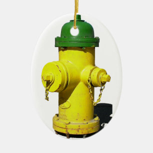 Hydrant Ceramic Tree Decoration