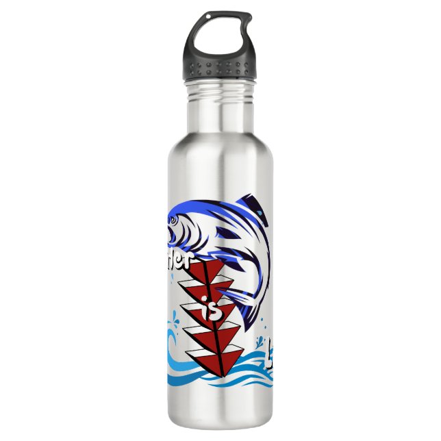 Hydrate & Represent 710 Ml Water Bottle (Front)