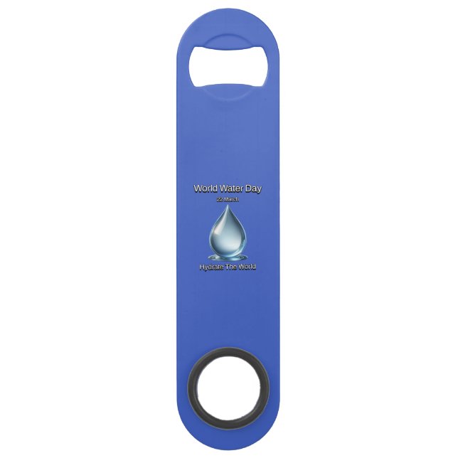 Hydrate the World. World Water Day. (Front)