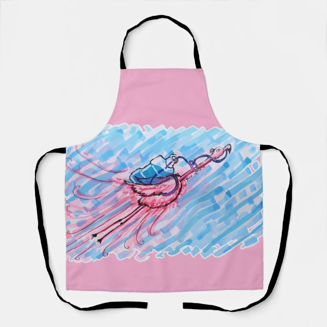 Hydrated Flamingo Apron (Front)